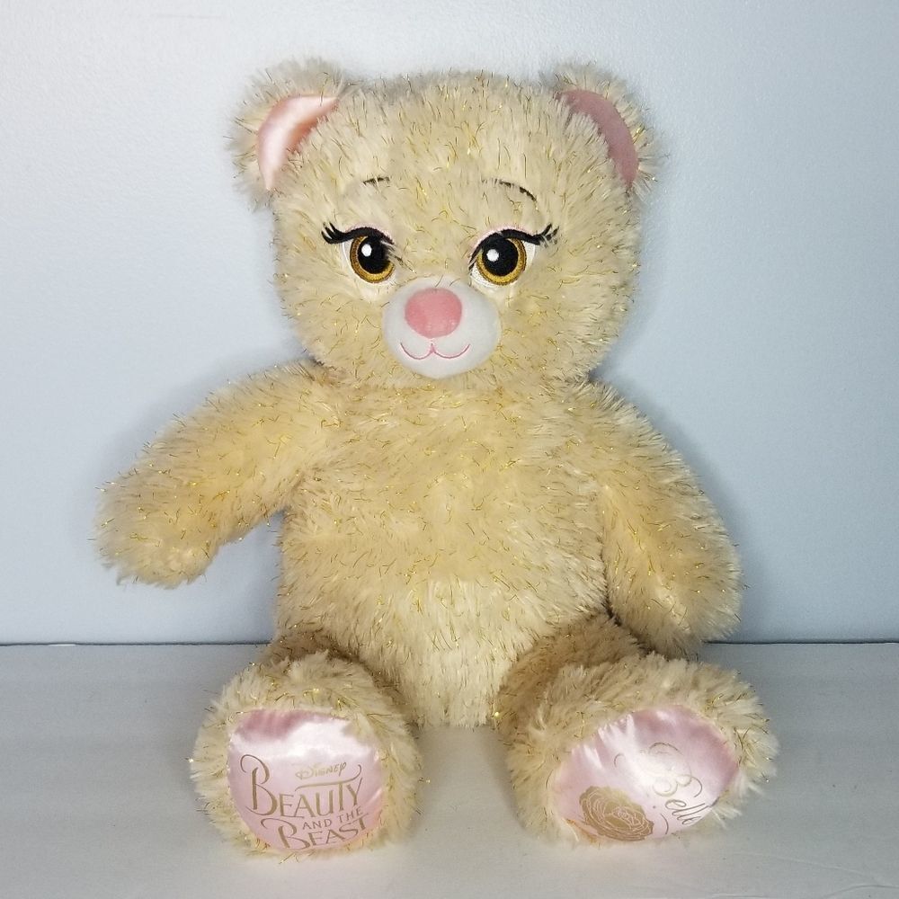 Build a bear Disney Belle Beauty and the Beast stuffed animal toy plush